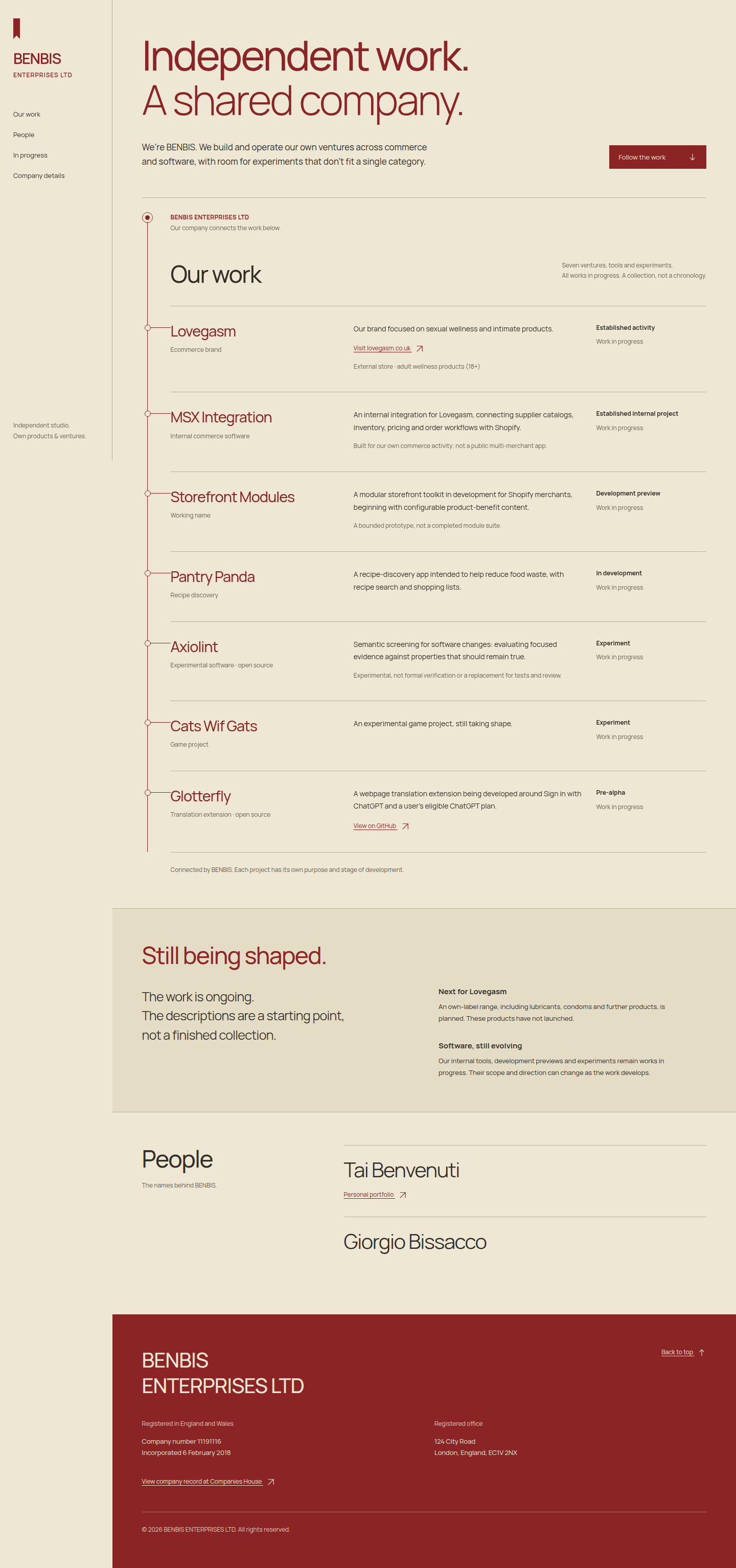 Provenance Ribbon homepage preview